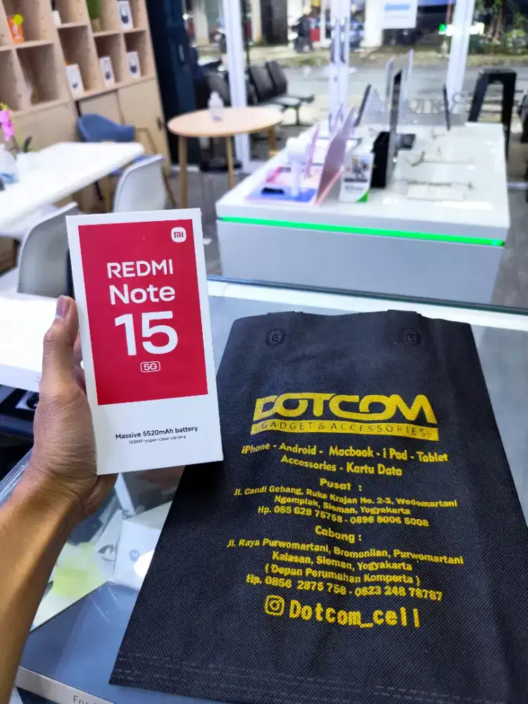 Redmi note 15 5G 8/256 segel garansi resmi