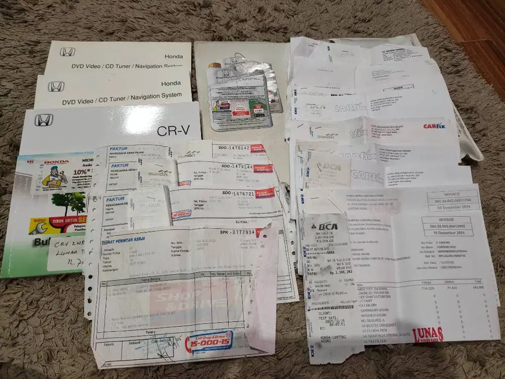 Dijual honda CR-V 2400 cc non sunroof.