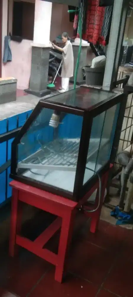 Etalase chicken pemanas