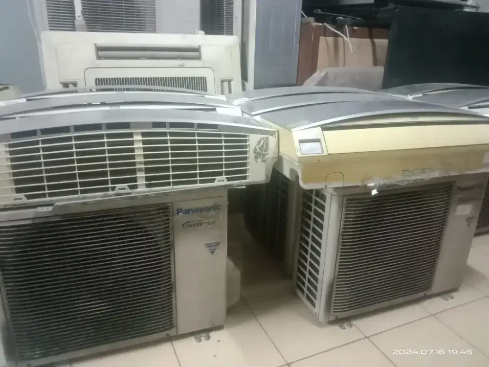 Terima ac bekas rusak