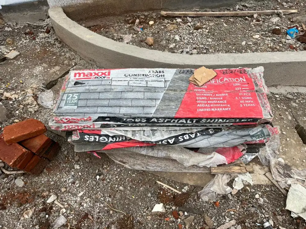 Genteng bitumen maxiroof dark black