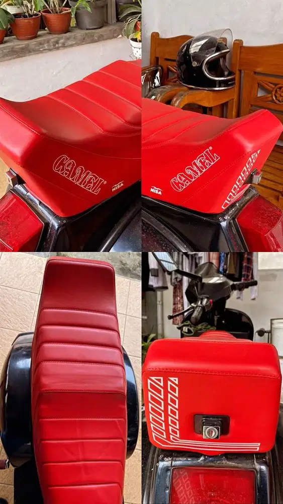 Jok camel nisa vespa excel