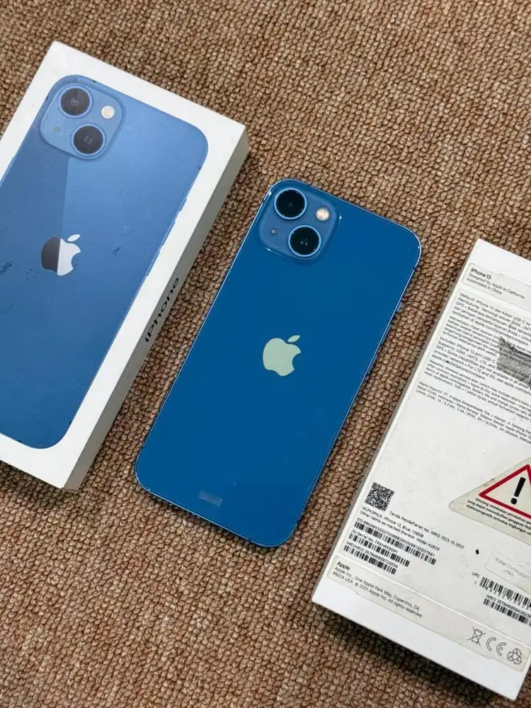 Iphone 13 128gb ibox fullset dus original