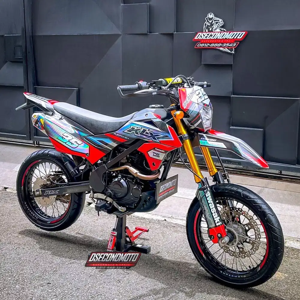 KLX SM 2024 ‼️TRAIL SUPERMOTO TIPE TERTINGGI SIAP TOURING RALLY TRABAS