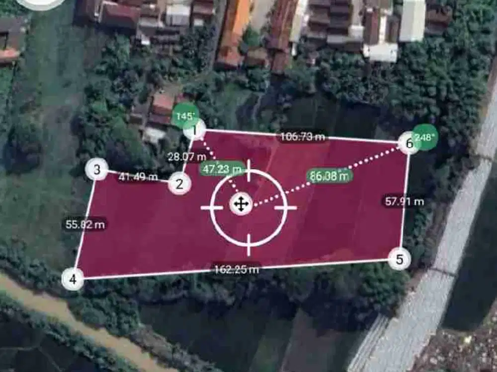Dijual Lahan Pekarangan Luas Ideal Untuk Gudang atau Pabrik di Balerejo Dekat Exit Tol Madiun