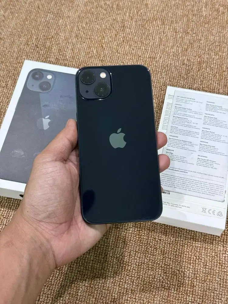 Iphone 13 128gb ibox fullset original  midnight