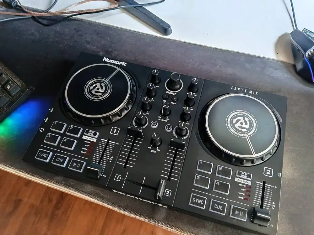 JUAL DJ CONTROLLER / ALAT DJ - NUMARK PARTY MIX MK 2