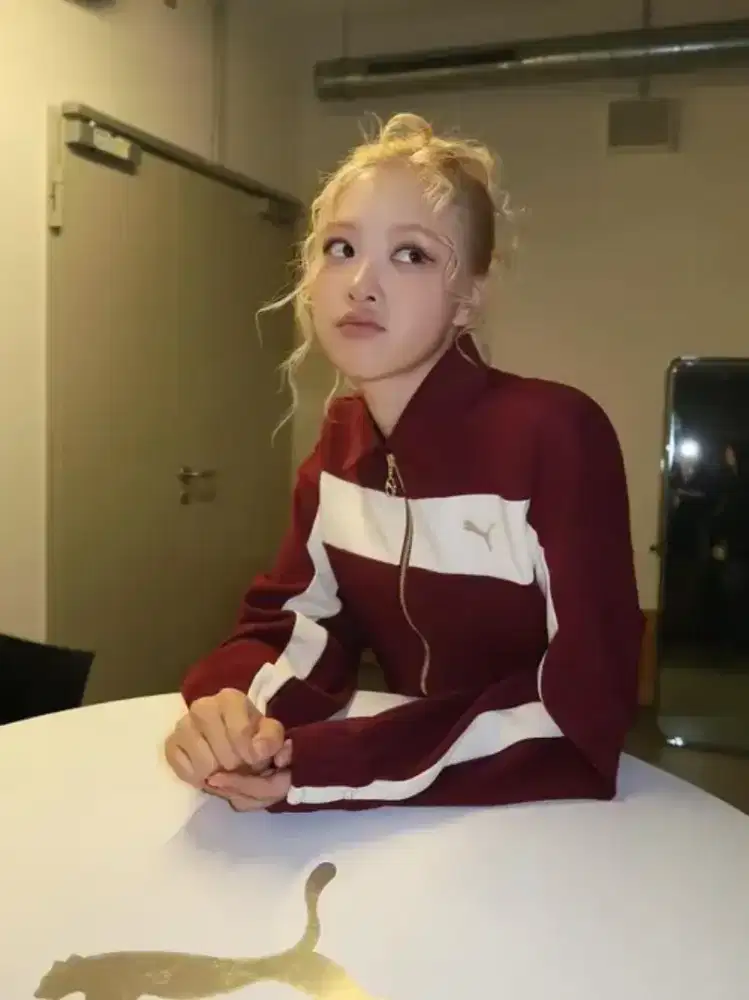 Jaket Croptop original PUMA X ROSE SIZE L