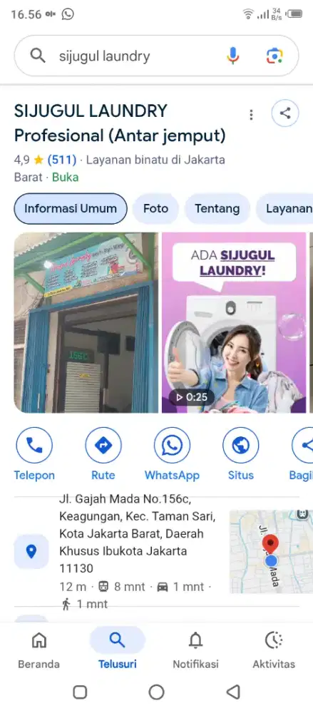 Dicari karyawan laundry khusus cowok dan berpengalaman