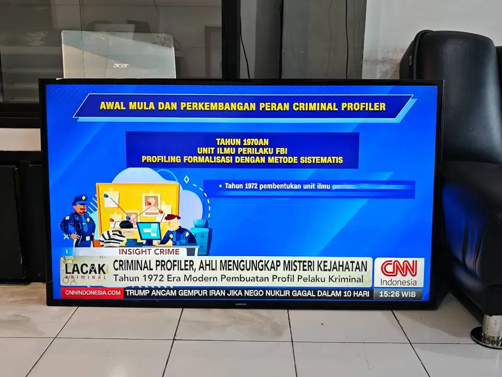 LED Smart TV Samsung 49 Inch UA49J5250AK Bisa Youtube Netflix