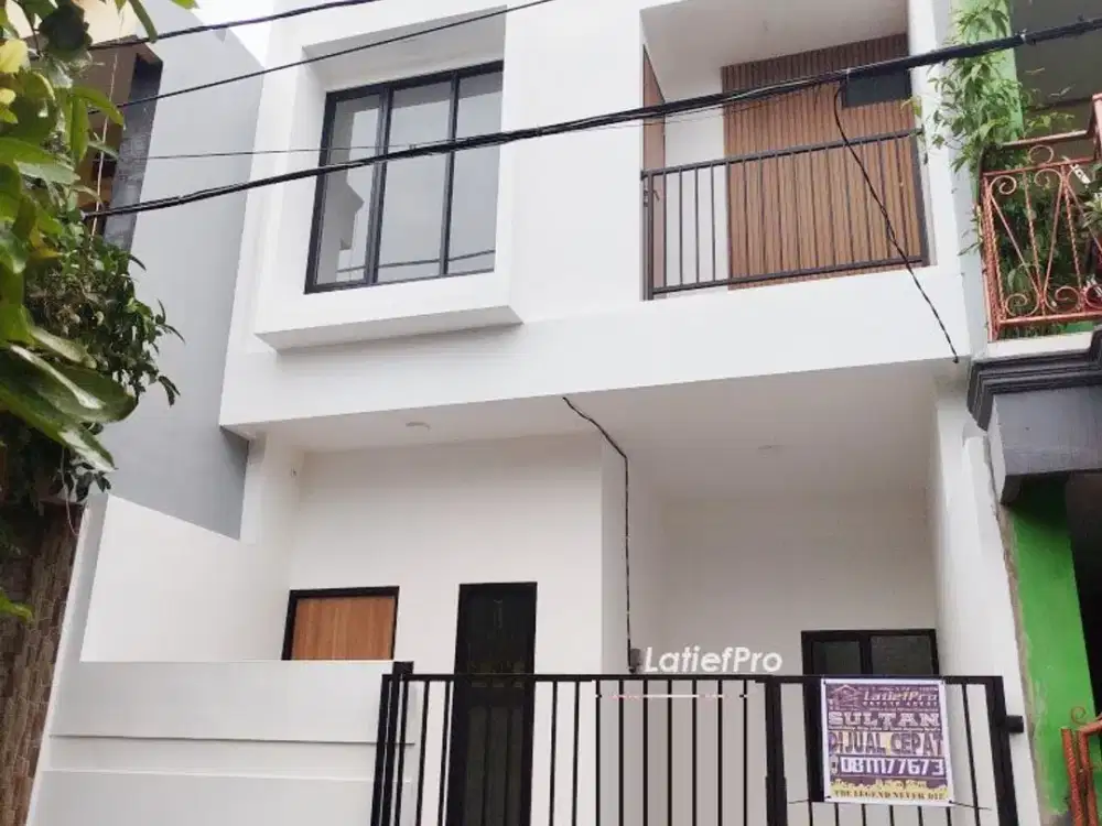Rumah Putih Harga Gurih Lingkungan Bersih