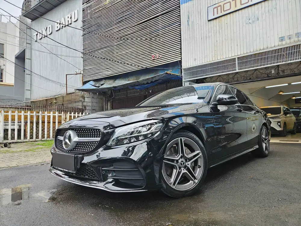 Mercy C200 amg line final edition 2021 nik 2020 hitam C 200 black w205
