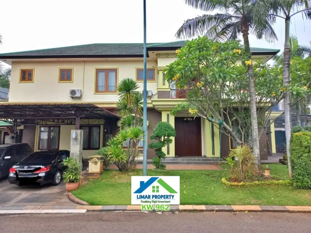Rumah Cozy Turun Harga Cluster Favourite Kota Wisata Cibubur