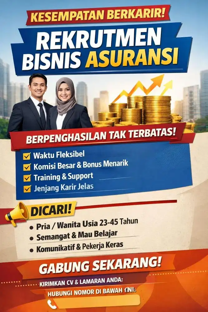 Bangun penghasilan sendiri dr bisnis asuransi training gratis sup full