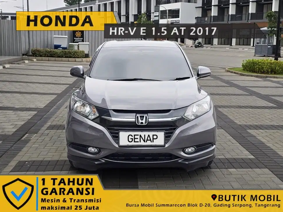 TDP 5 Juta. HRV E 1.5 AT 2017 Abu2