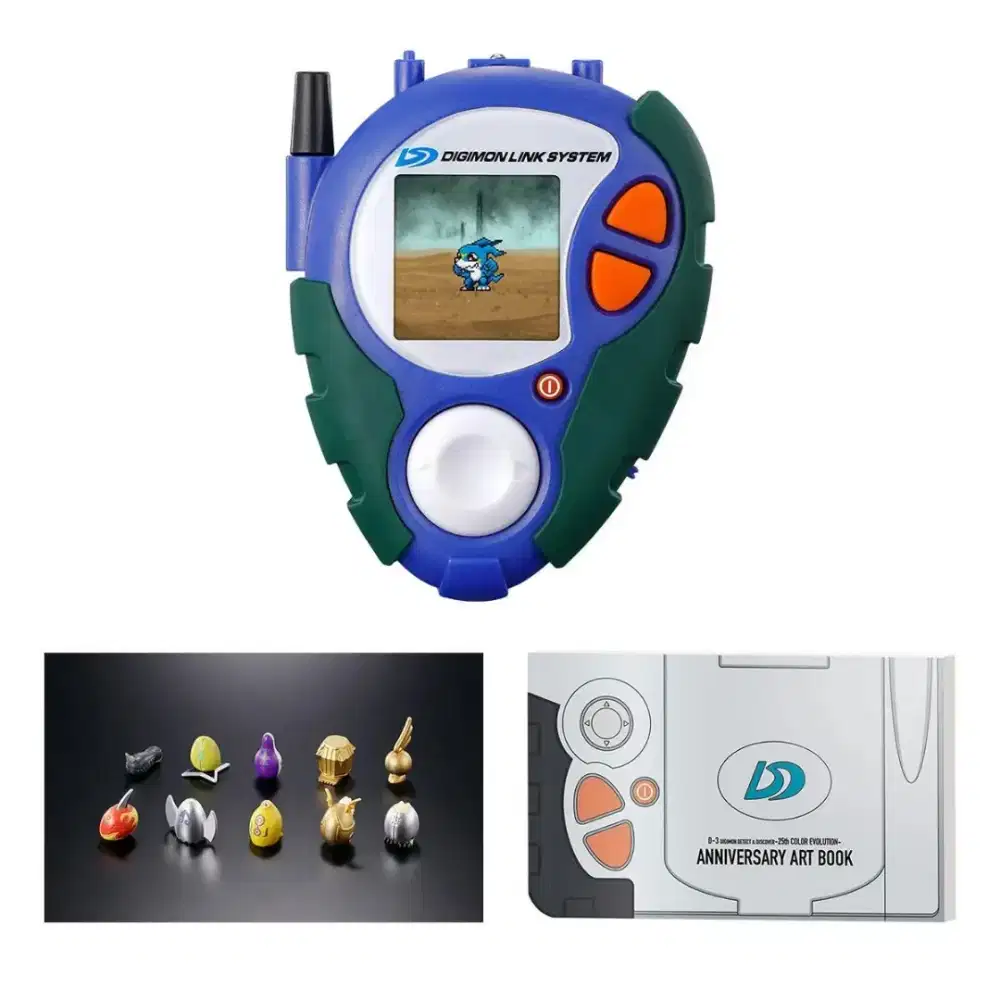 Digivice Digimon D3 Detect and Discover 25th Edition Color Evolution