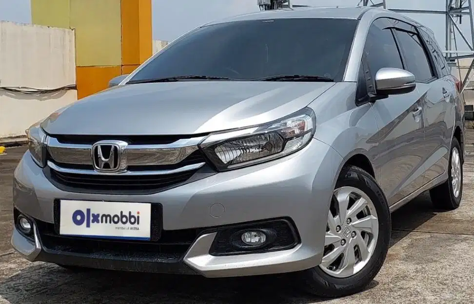 TDP 7,JT, Garansi Mesin 1th Honda Mobilio 1.5 E Bensin-AT Abu 2018