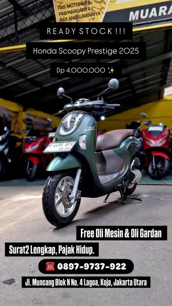 Scoopy 2025 MULUS !!!