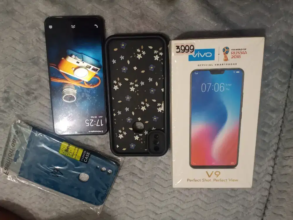 Vivo v9 ram 4GB internal 64gb