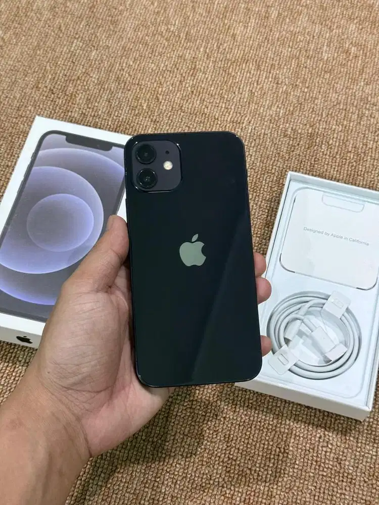 Iphone 12 128gb inter all oprator fullset black