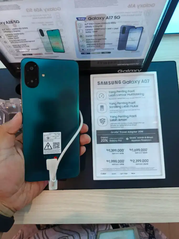 Samsung galaxy A07 Cash/Tuker Tambah/Kredit tanpa DP