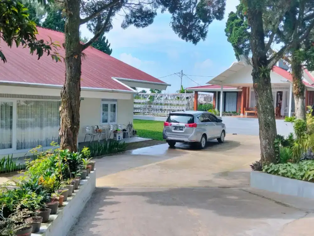 Di jual cepat 2vila mewah sekaligus lokasi di Cipanas dekat kota bunga