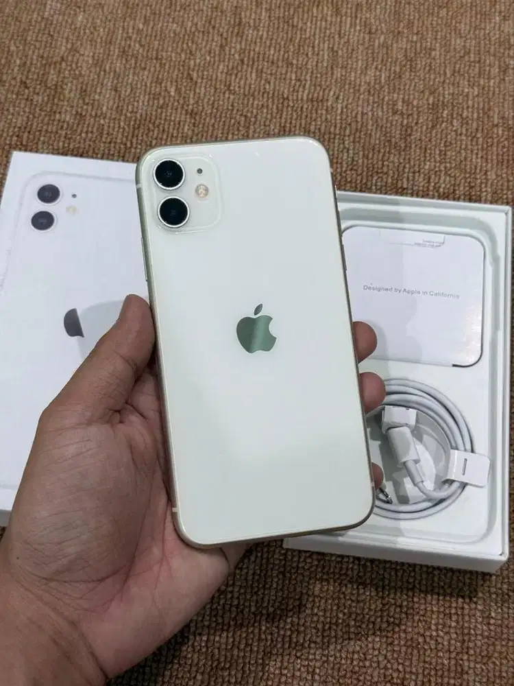 Iphone 11 128gb inter all oprator fullset white