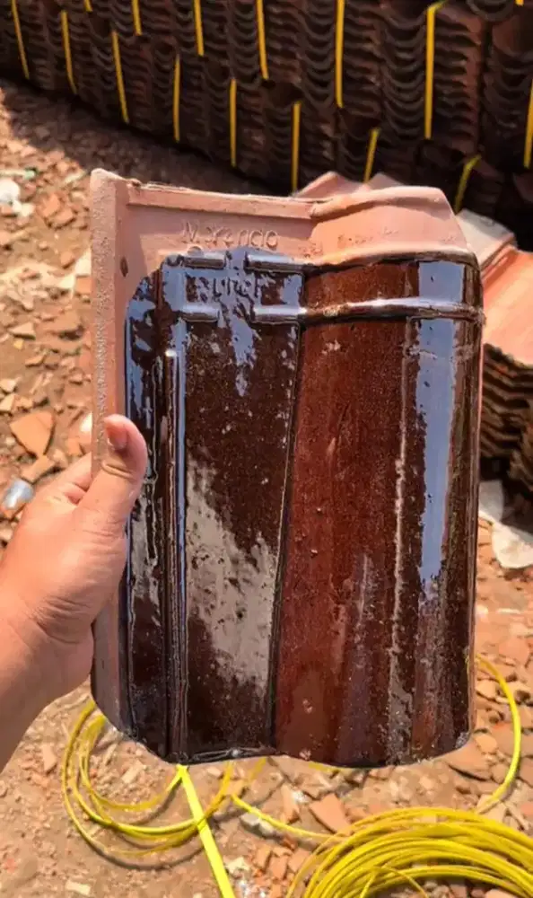 Genteng marando Jatiwangi glasur