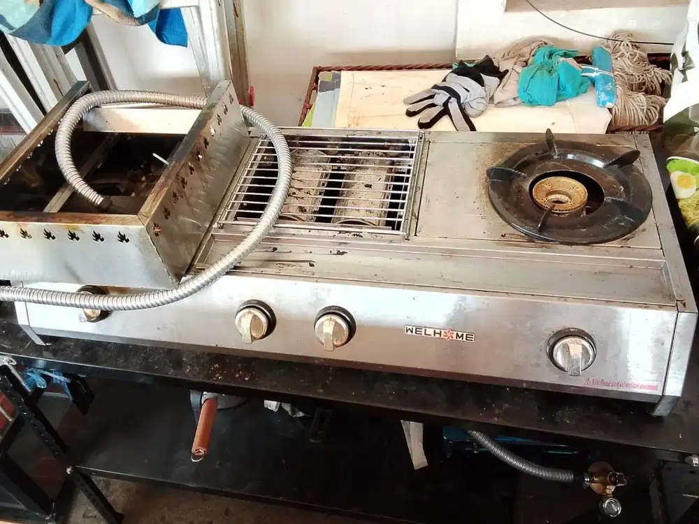 Kompor 3 in 1 merk WellHome Bekas