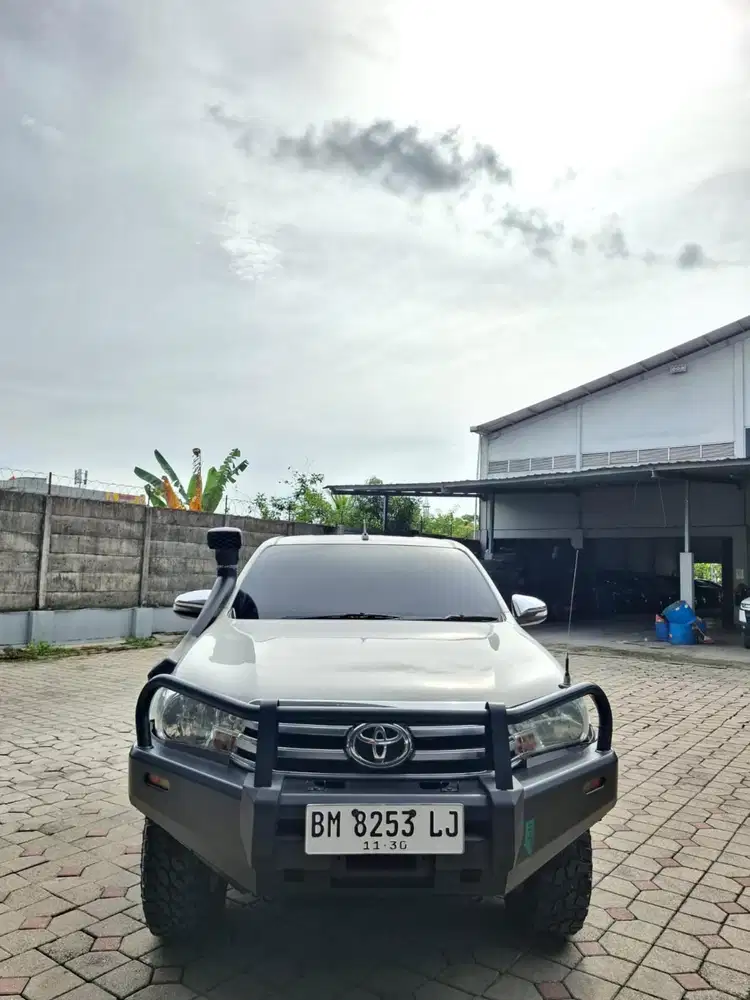 Hilux 2018 G DC manual. Km 151rb antik full aksesoris