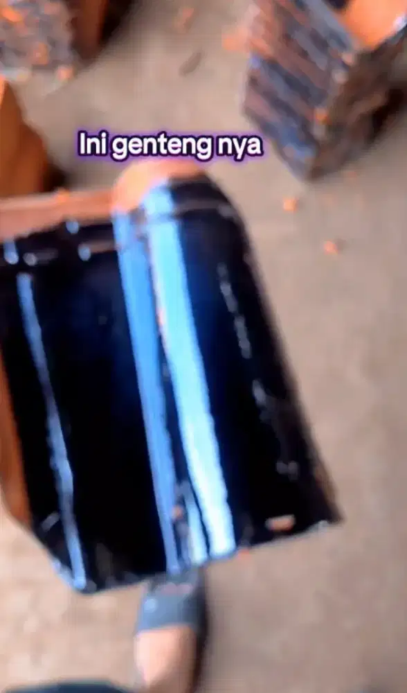 Genteng marando Jatiwangi glasur