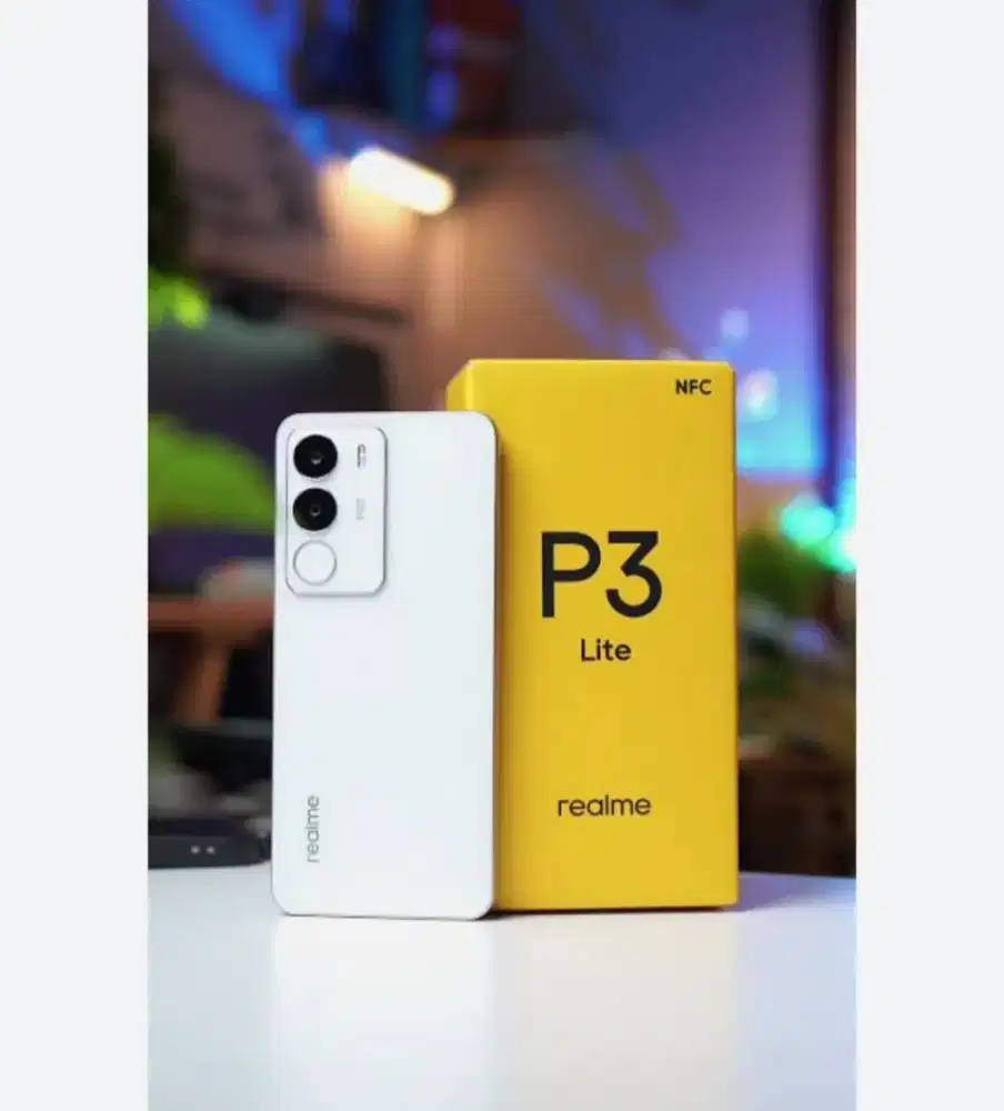 Terbaru Realme P3 lite Ram 12GB Baru Segel Garansi resmi