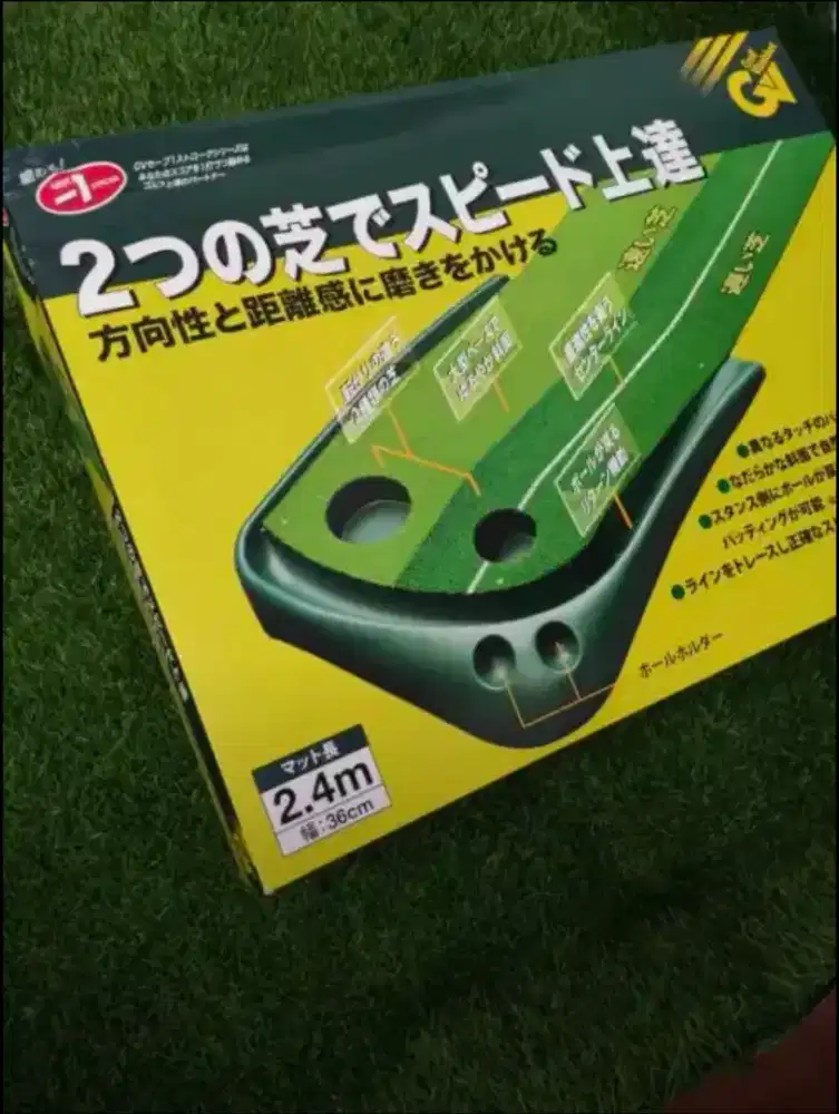 Karpet golf tabata ori stick golf putter golf stik golf bag golf