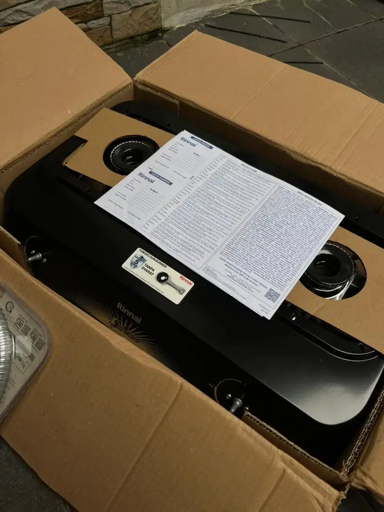 KOMPOR RINNAI 2TUNGKU RI-302S+REGULATOR