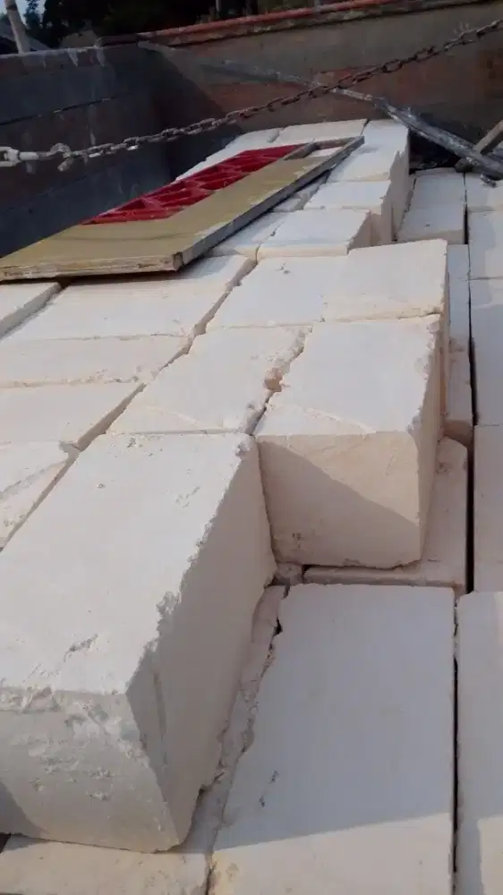 Batu kumbung buat pondasi