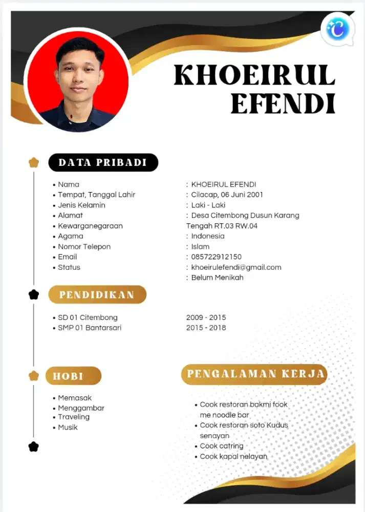 Cari kerjaan apa aja