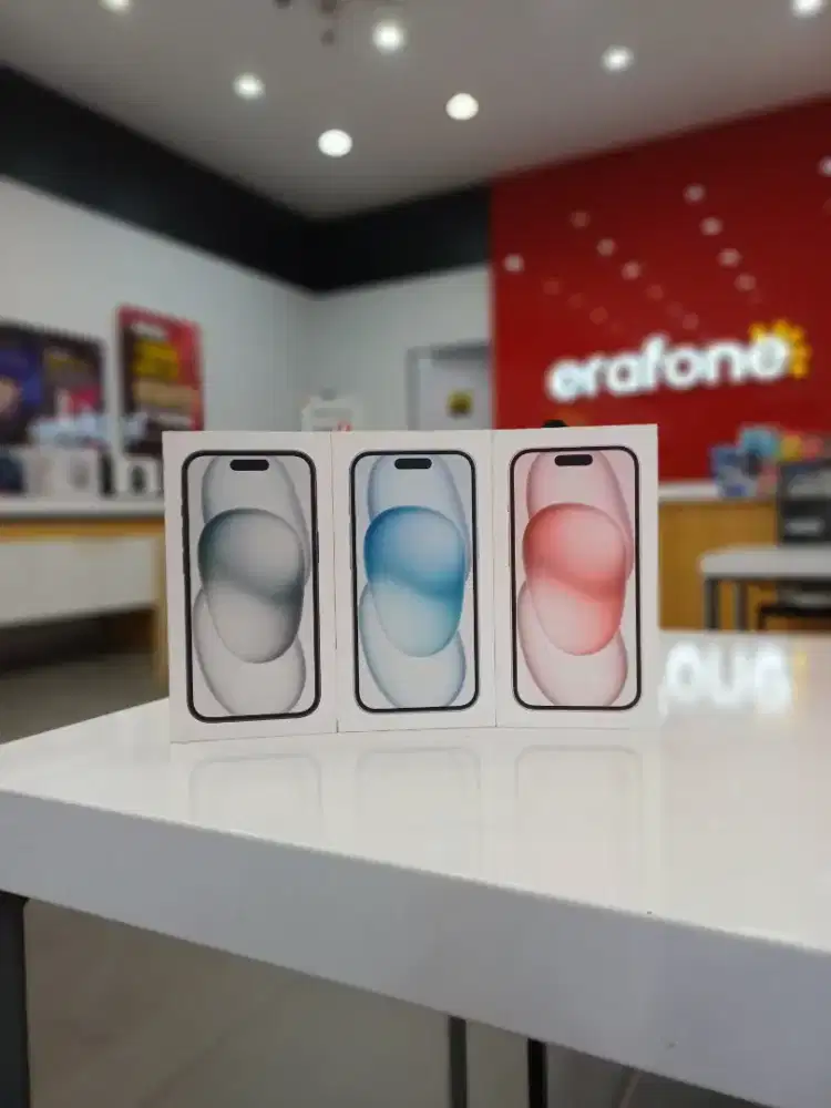 iPhone 15 256 NEW SEGEL GARANSI RESMI iBox