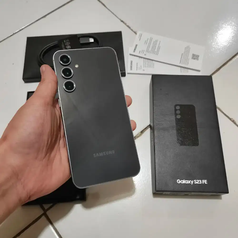 Samsung S23 FE Resmi Sein 8/256 Gb Mulus Terawat Full Original