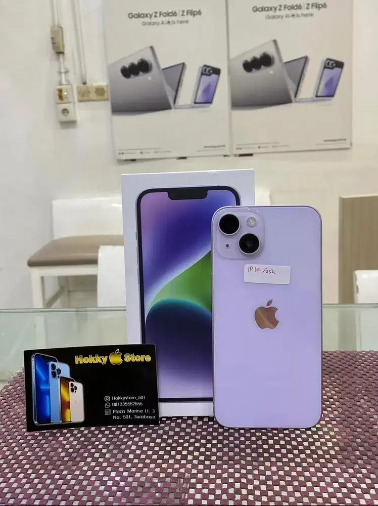 Iphone 14/256gb Purple ex ibox bh 89%