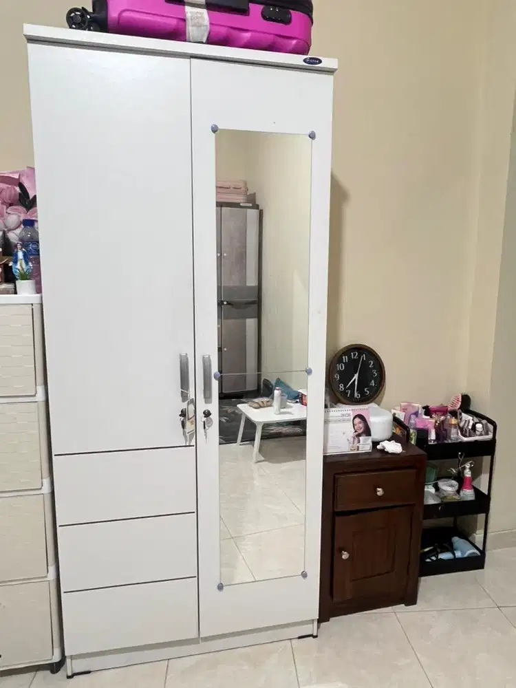 JUAL LEMARI 2 pintu olympic