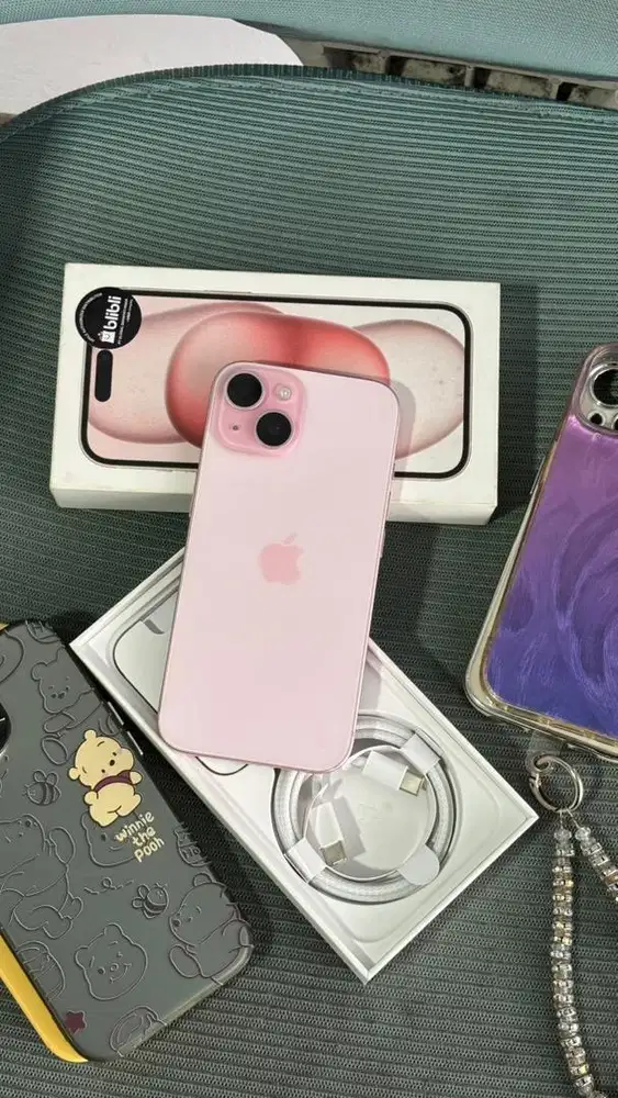 iphone 15 128gb ibox garansi on