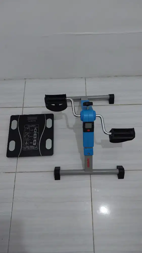 Sepeda statis SPEED bonus timbangan badan digital