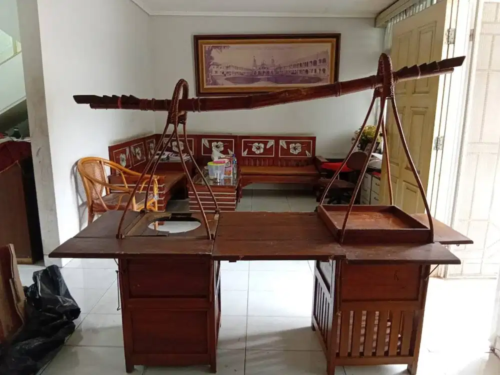 Angkringan Kayu Jati – Kokoh, Tradisional, dan Siap Pakai Usaha