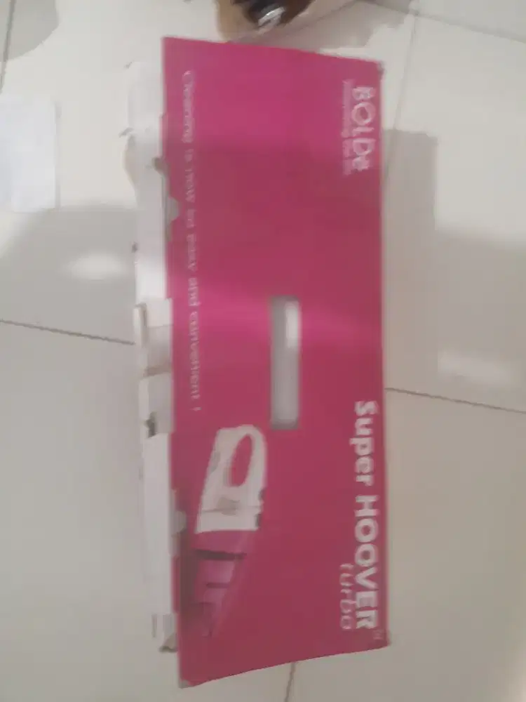 Vacuum cleaner boolde