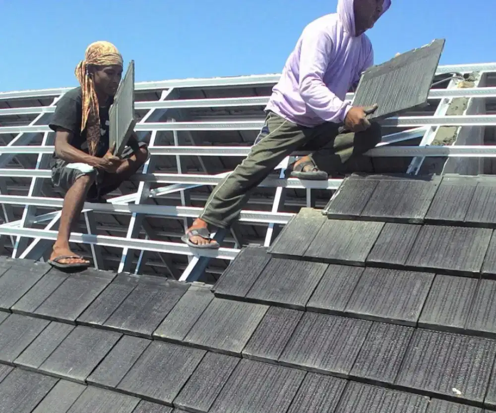 Perbaikan Atap Bocor,Talang Air,dan Renovasi, Larangan, Pinang.
