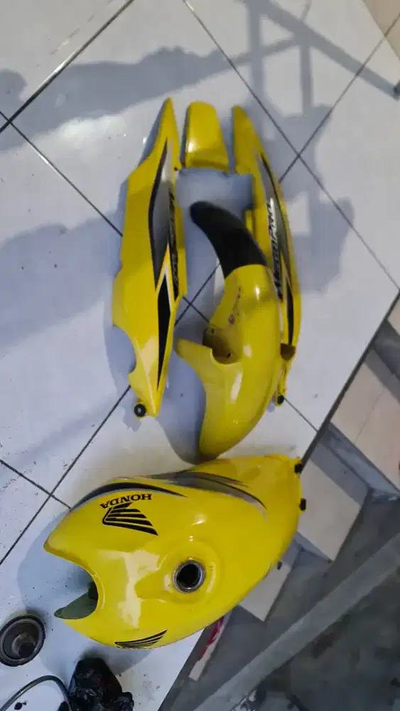 Tangki dan Body Megapro primus siap pakai