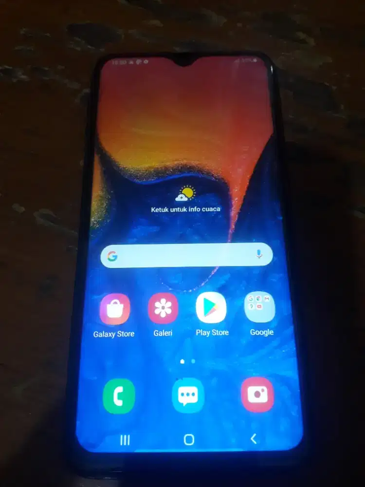 Samsung A10 ram 2/32 minus pemakaian