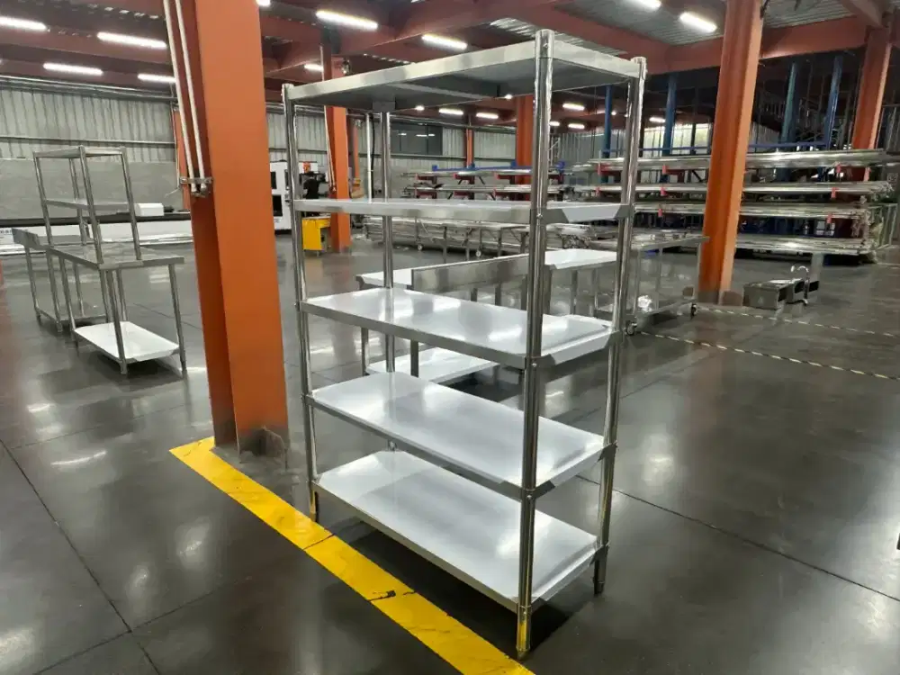 Rak Dapur Stainless Steel 5 Tingkat