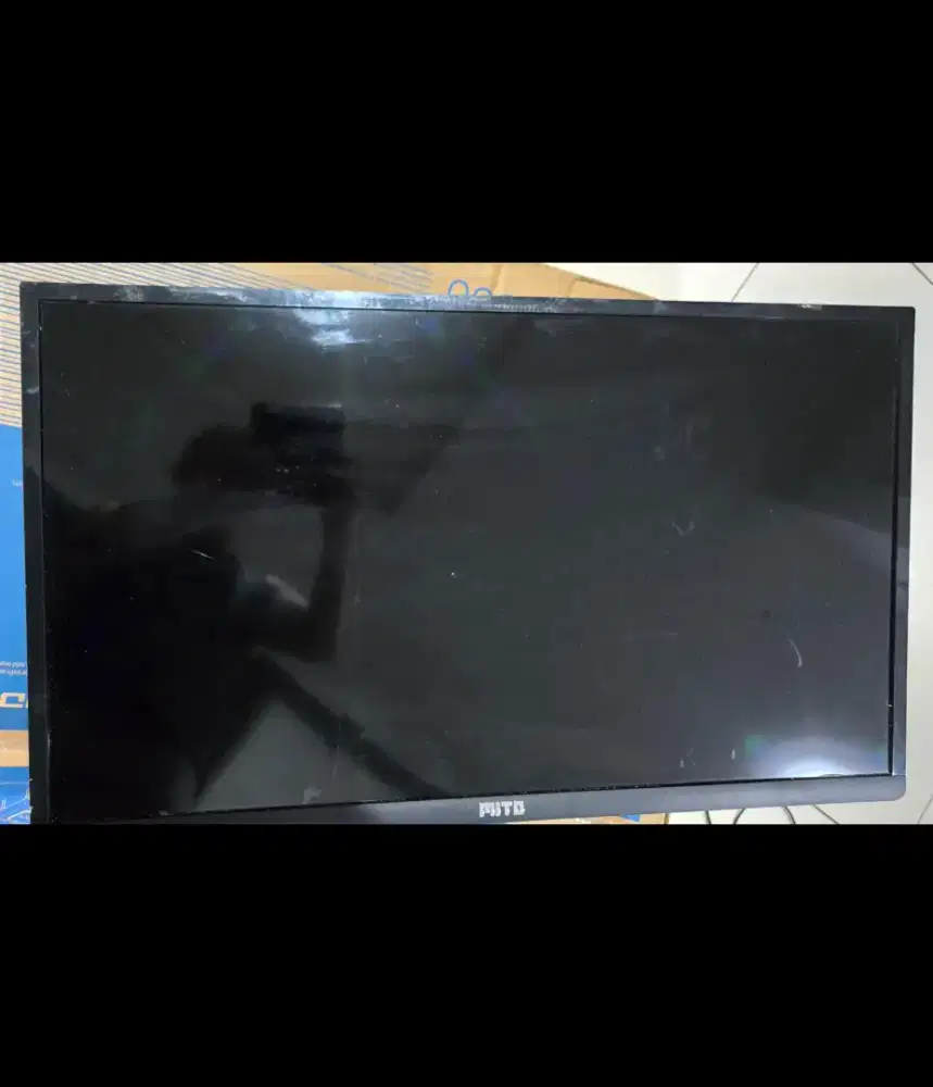 Jual sharpart nya aja rusak mati layar retak MITO 32in LED TV asli ori