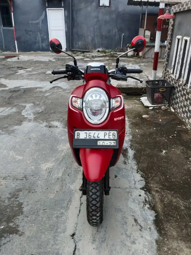Honda Scoopy F1 esp th 2017 plat 2027 mesin halus